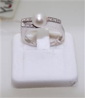 Anello Yukiko Donna in Oro bianco Perla LI494-17 - LI494-17